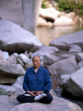 Meditation auf den LaoShan Steinen